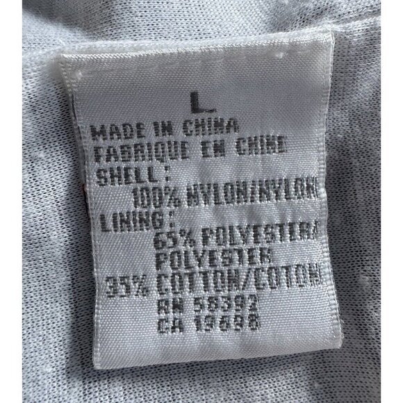 Vintage Duffel Sportswear Mens Sz L Blue Red Sailboats 3-In-1 Windbreaker Jacket - Picture 10 of 14